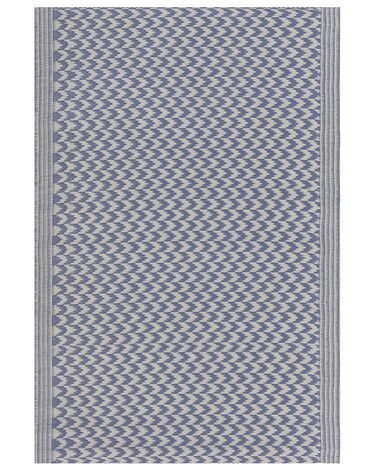 Vonkajší koberec 60 x 90 cm modrý MANGO
