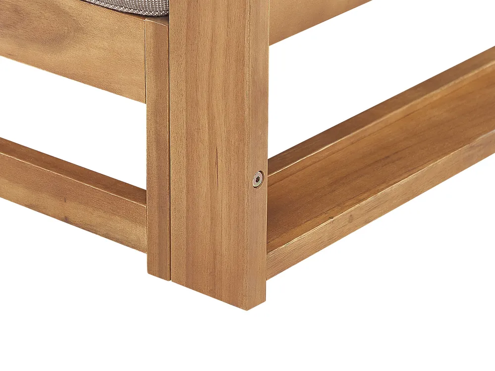 Set da giardino con tavolo 5 posti TIMOR Modulare Legno di acacia certificato Marrone chiaro_905725