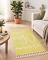 Outdoor Rug YAVU Yellow 80 x 150 cm