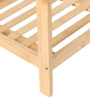 Towel Stand with Shelf YUNGAS Bamboo Light Brown_970785
