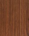 Set di 2 sgabelli da bar legno marrone scuro LIVERPOOL_694119