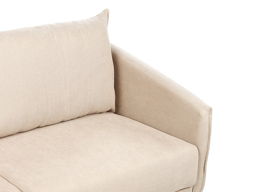 Divano 2 posti MAURA Velluto Beige_912966
