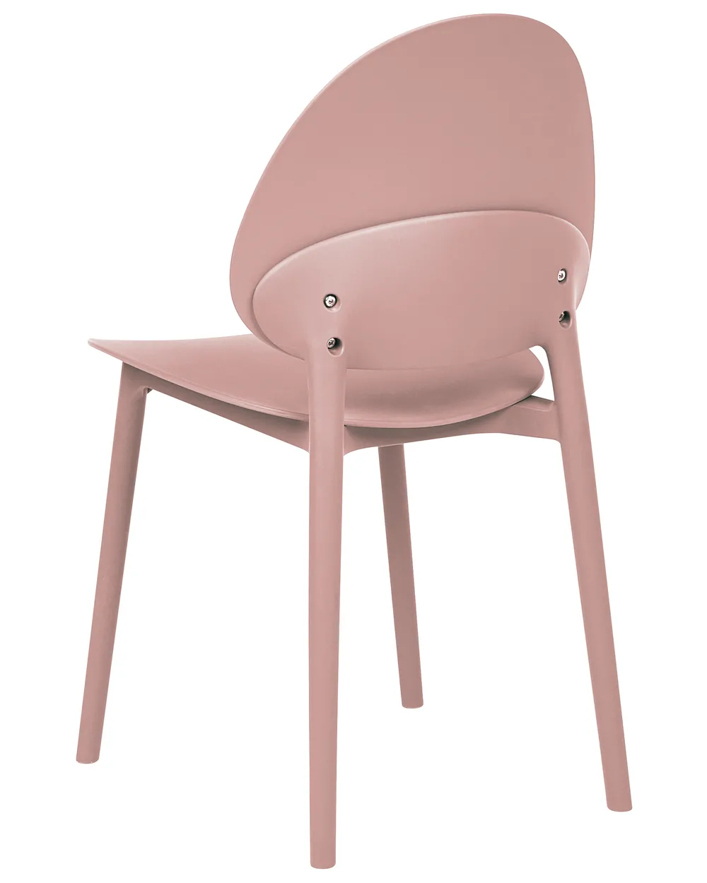 Set of 4 Garden Chairs CEARA Pink_1069695