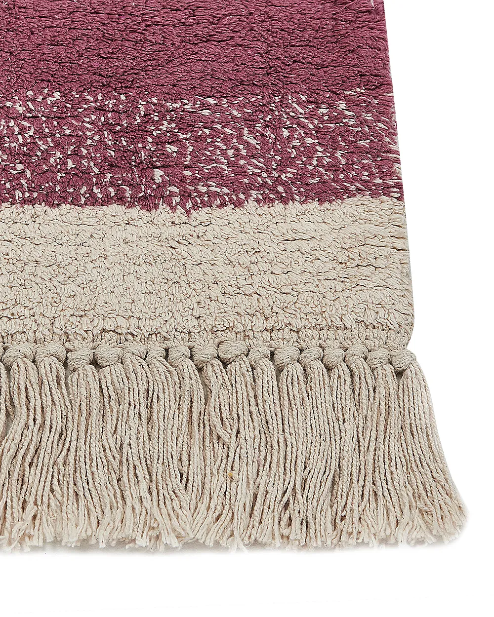 Rug AFSAR Light Beige 160 x 230 cm Cotton_839981