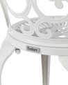 Lot de 2 chaises de jardin blanc TRIORA_931756