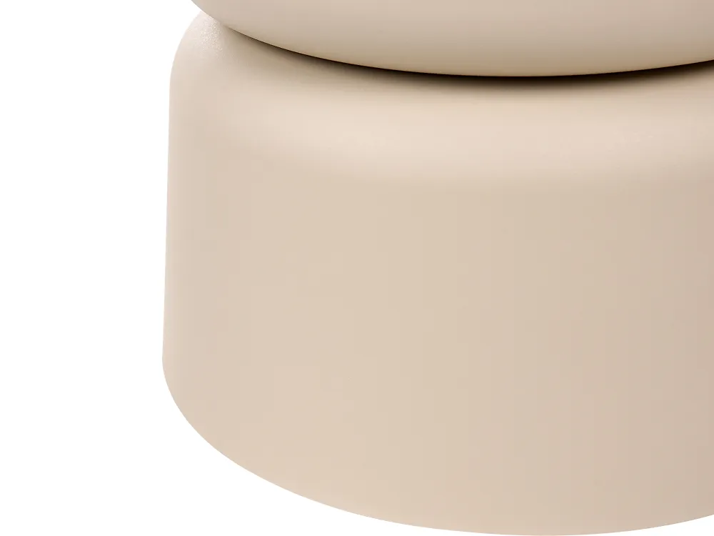 Set of 2 Side Tables ATACAMA 32/40 cm 32/40 cm Brown Beige_1172100