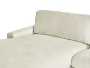 Corner Sofa 3 Seater MALOY Chenille Off-White Right Hand_893683