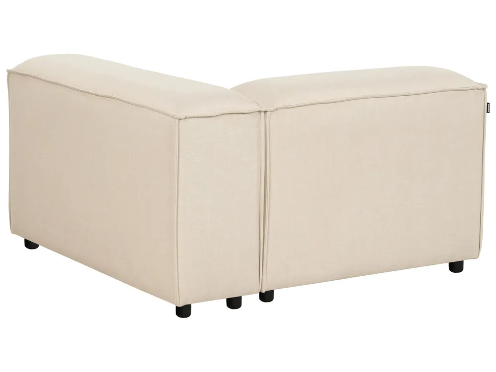 Divano modulare 3 posti ARDAL Tessuto Beige_947889