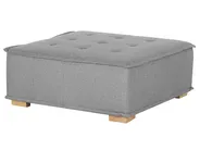 Set da salotto modulare 4 posti TIBRO Tessuto Grigio_825912