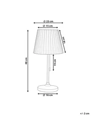 Lampada da tavolo TORYSA Metallo Oro_851529