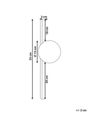 Wall Lamp ISABELLA Metal Black_872790