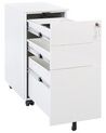 3 Drawer Metal Filing Cabinet White BOLSENA II_932655