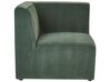 2 Seater Modular Jumbo Cord Sofa Dark Green LEMVIG_875703