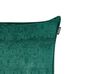 Set of 2 Cushions 50 x 50 cm Green VERPIS_940156