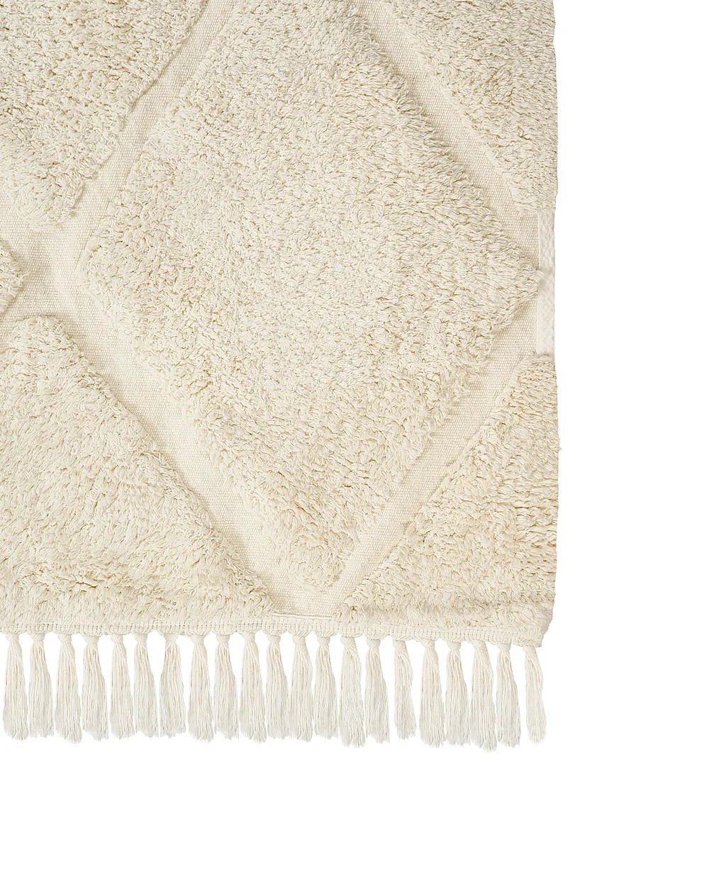 Kids Rug XELDEM  Light Beige 160 x 230 cm Cotton_1155231