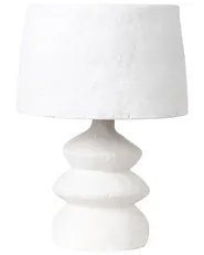 Table Lamp ARAPEY Papier-Mâché White_957459
