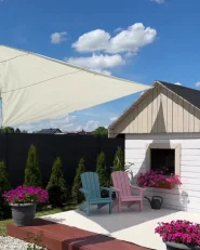 Shade Sail LUKKA 300 cm 300 cm Off-White_975107