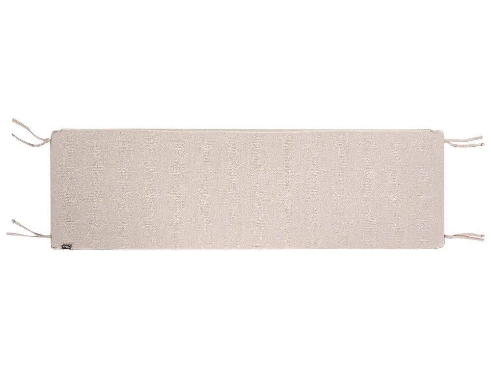 Bench Seat Pad Cushion MARLBORO 151 x 46 cm Beige_1119035