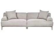 Sofa 3 Seater MATILA Fabric Light Grey_951832