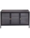 Credenza metallo nero 115 x 35 cm NEWPORT_900493