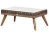 Loungeset 4-zits rotan olijfgroen VITTORIA_930739