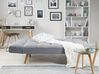 Fabric Sofa Bed Grey INGARO_711905