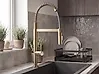 Kitchen Spring Coil Tap ATCAMA Gold