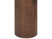 Dining Table ORIN Dark Ash Wood 120 cm 120 cm_868130