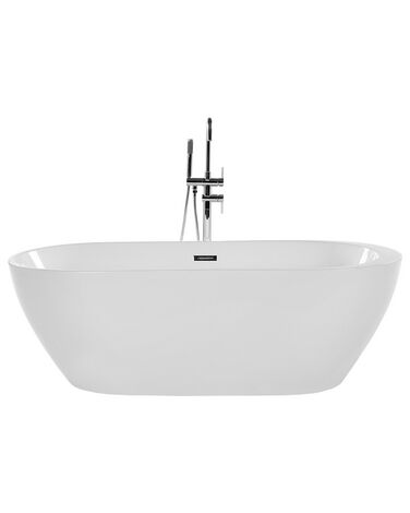 Freestanding Bath 1700 x 800 mm White NEVIS