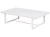 Loungeset 4-zits aluminium wit SERLA_930784