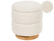 Puf ze schowkiem OGDEN Boucle Biały_876757