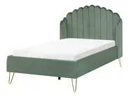 Bed Velvet AMBILLOU 120 x 200 cm (EU Small Double) Green_1014303