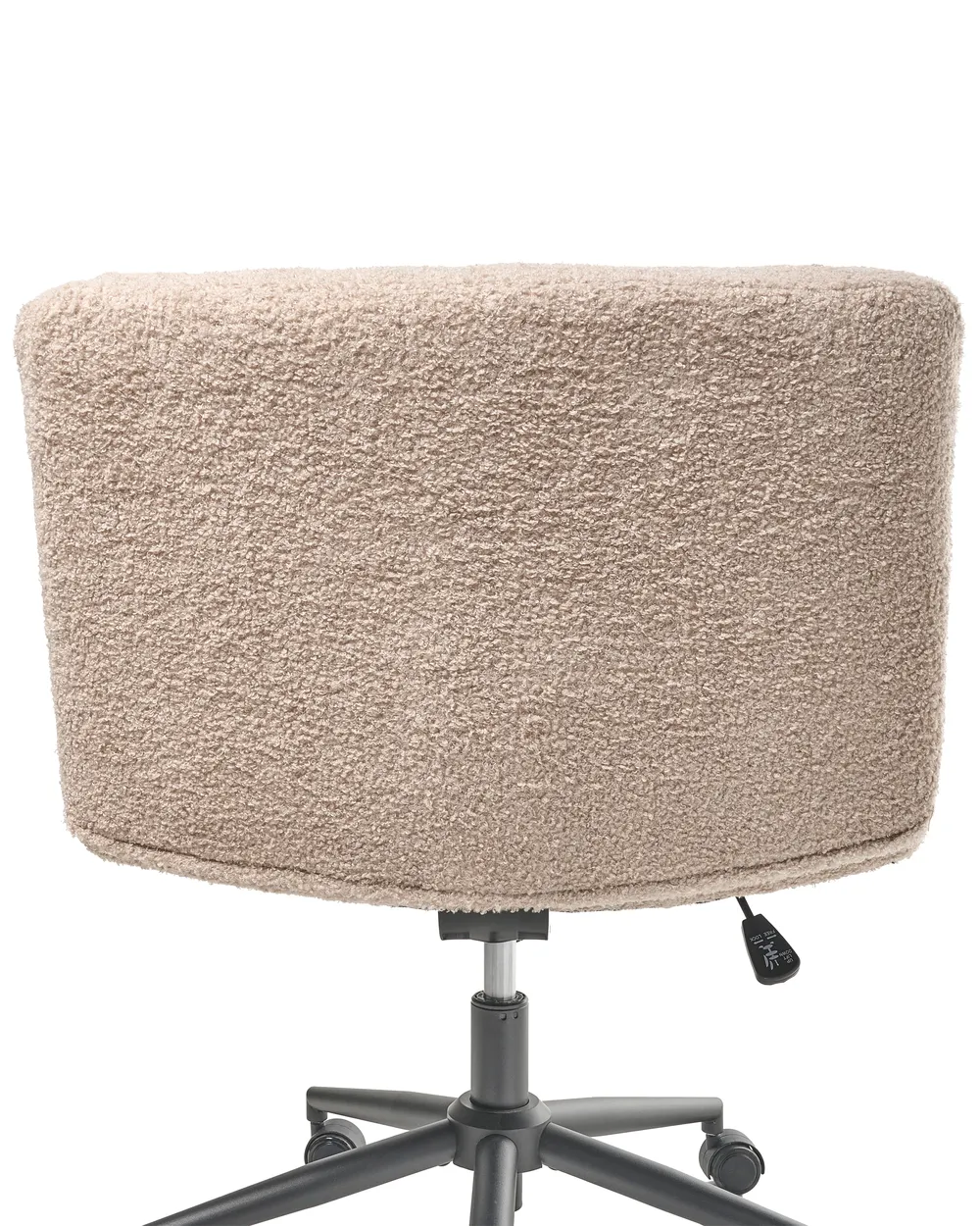 Sedia da scrivania CATLIN Bouclé Beige_1009958