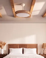 Ceiling Fan with Light OLETA with Remote LED White_1124317