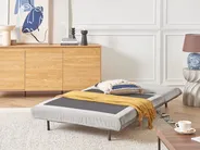 Single Sofa Bed SETTEN Velvet Light Grey_875011