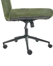 Desk Chair GEDDES Corduroy Green_1010126