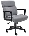Silla de oficina BYRON Tela Gris