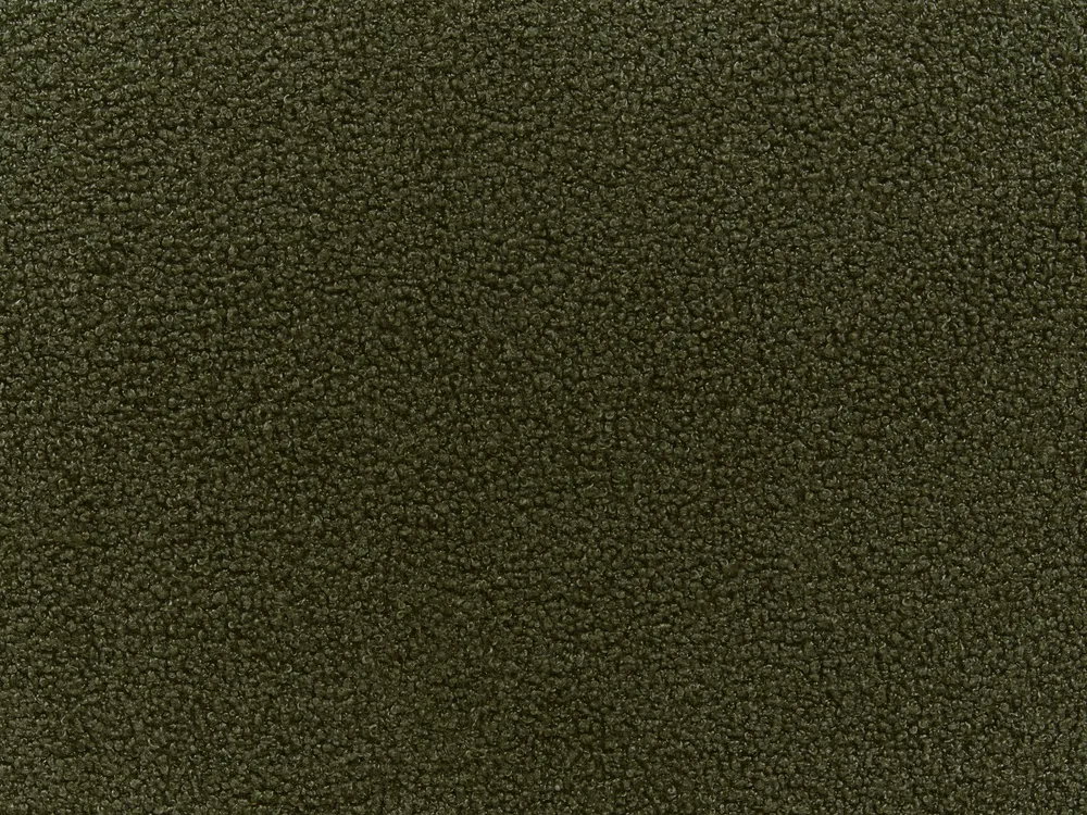 Bed Boucle VALOGNES 160 x 200 cm (EU King Size) Dark Green_930555