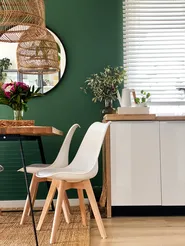 Set of 2 Dining Chairs DAKOTA II White_809868