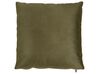 Right Hand Velvet Chaise Lounge Green LANNILS_892316