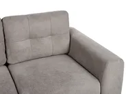 Sofa 2 Seater LAURILA Fabric Light Grey_951743