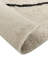 Tappeto BAYIR Beige 160 x 230 cm Cotone_840026