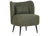 Boucle Armchair Dark Green OTSBY_886501