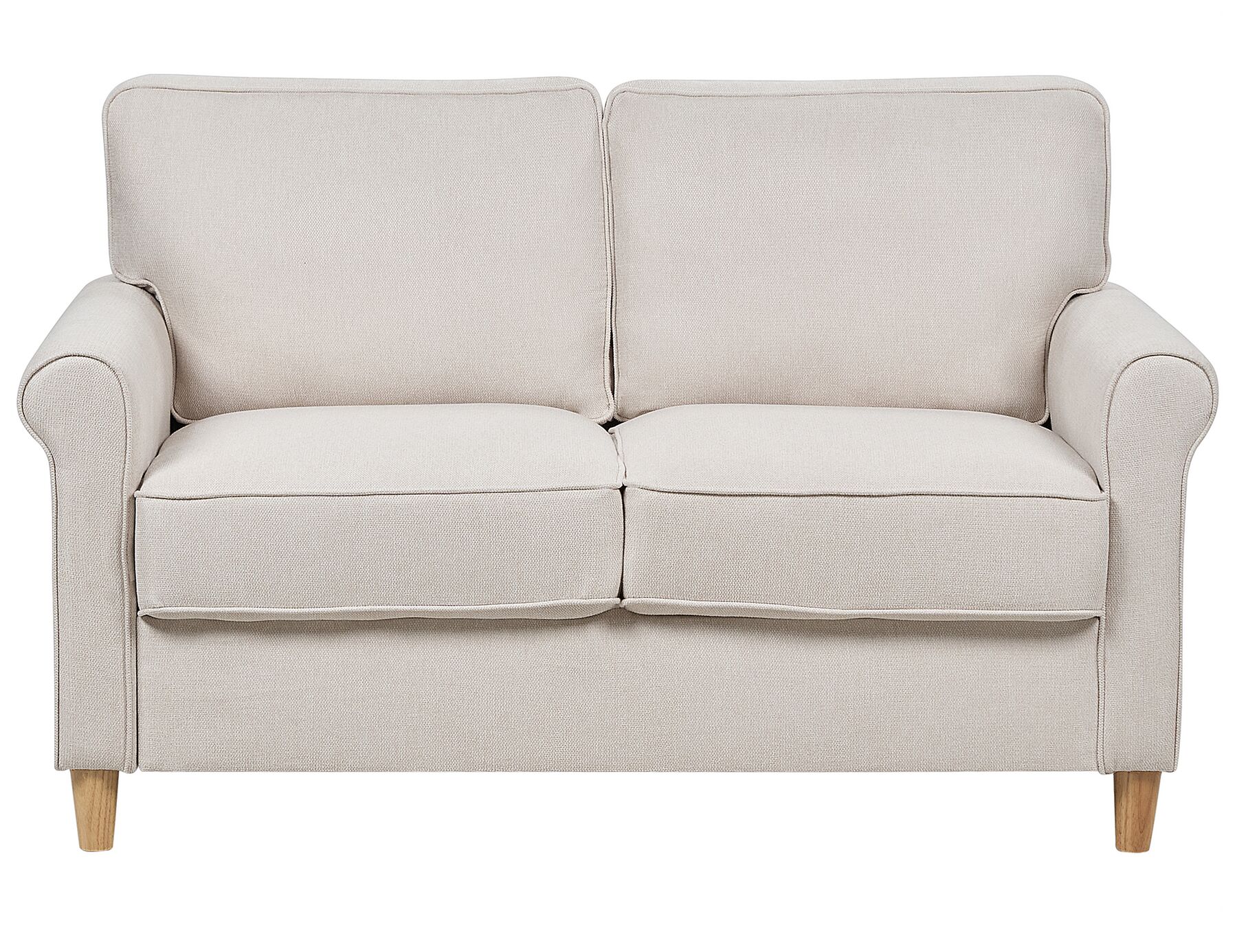 2-personers sofa stof lys beige RONNEBY_926444