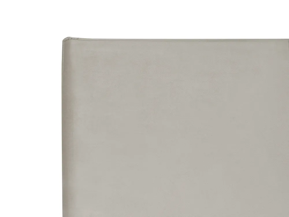 Waterbed Velvet LAVAUR 180 x 200 cm (EU Super King) Taupe_985799