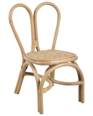 Chaise pour enfant en rotin naturel DESIMI