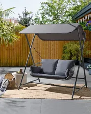 Patio Swing FIASTRA Metal Dark Grey_961468