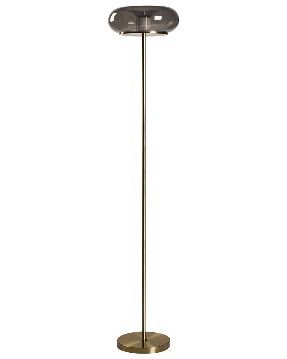 LED staande lamp NITH met dimmer Glas Grijs