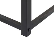 Bett mit Lattenrost Metall VIRY 140 x 200 cm Schwarz_894132