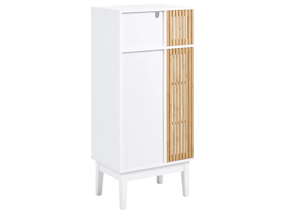Armario de baño NUBES 52 cm Marrón claro/Blanco_1182765